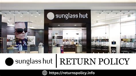 sunglass hut refund policy.